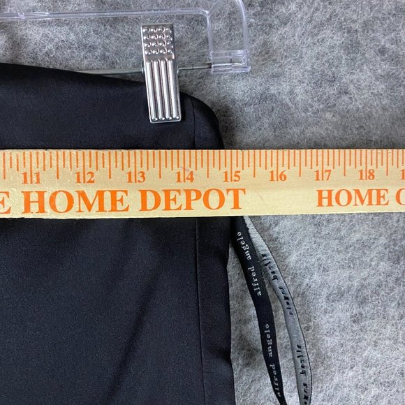 Alfred Angelo Ballgown Dress Size 10 Women's Black Sleeveless 100% Polyester - Picture 4 of 8